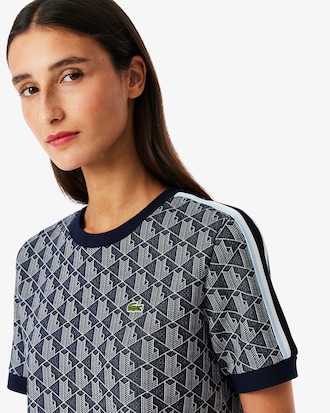 Women's Slim Fit Monogram T-Shirt