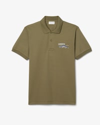 Men's Classic Fit Embroidered Motif Piqu&eacute; Polo
