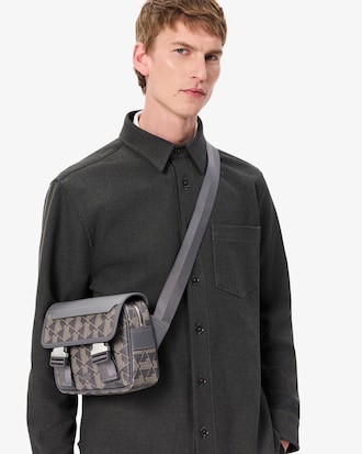 The Blend Clip Flap Satchel