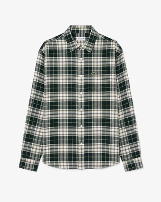 Regular Fit Plaid Flannel Shirt