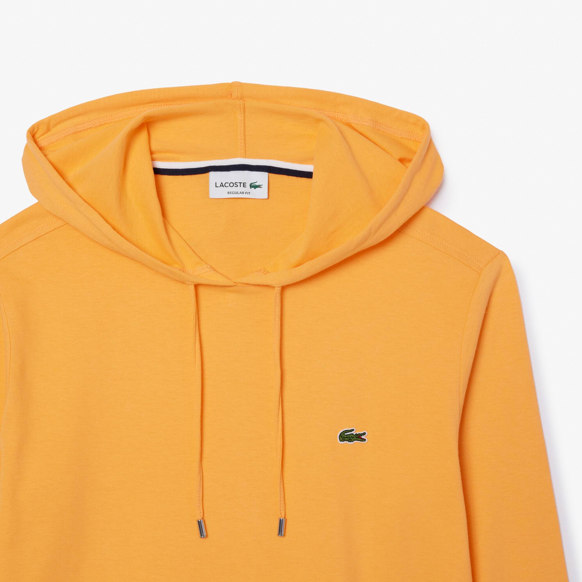 Men's Long Sleeve Hooded T-Shirt - T-shirts - New In 2026 | Lacoste