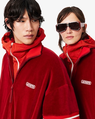 Runway Velour Track Jacket