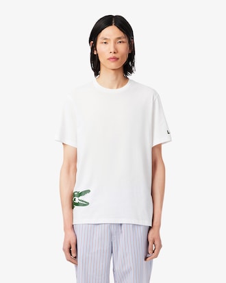 Men's Printed Cotton Undershirt