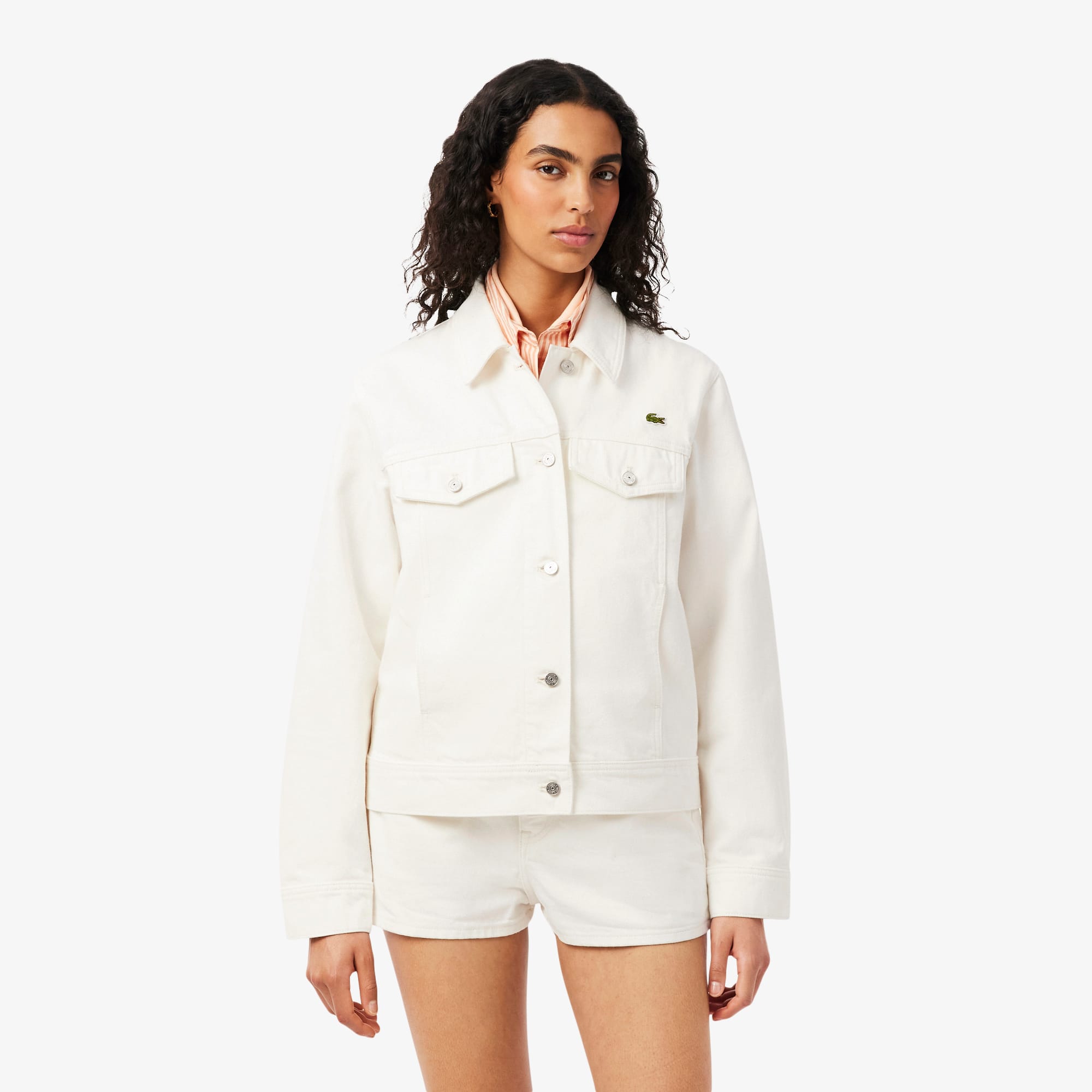 ジャケット・アウター 20ss Sade JK02 Cotton Denim Jacket - Organic Cotton - New In 2026 | Lacoste