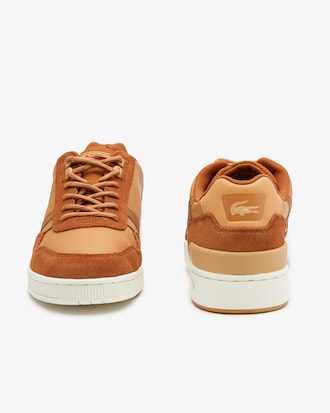 Men's T-Clip Leather Sneakers