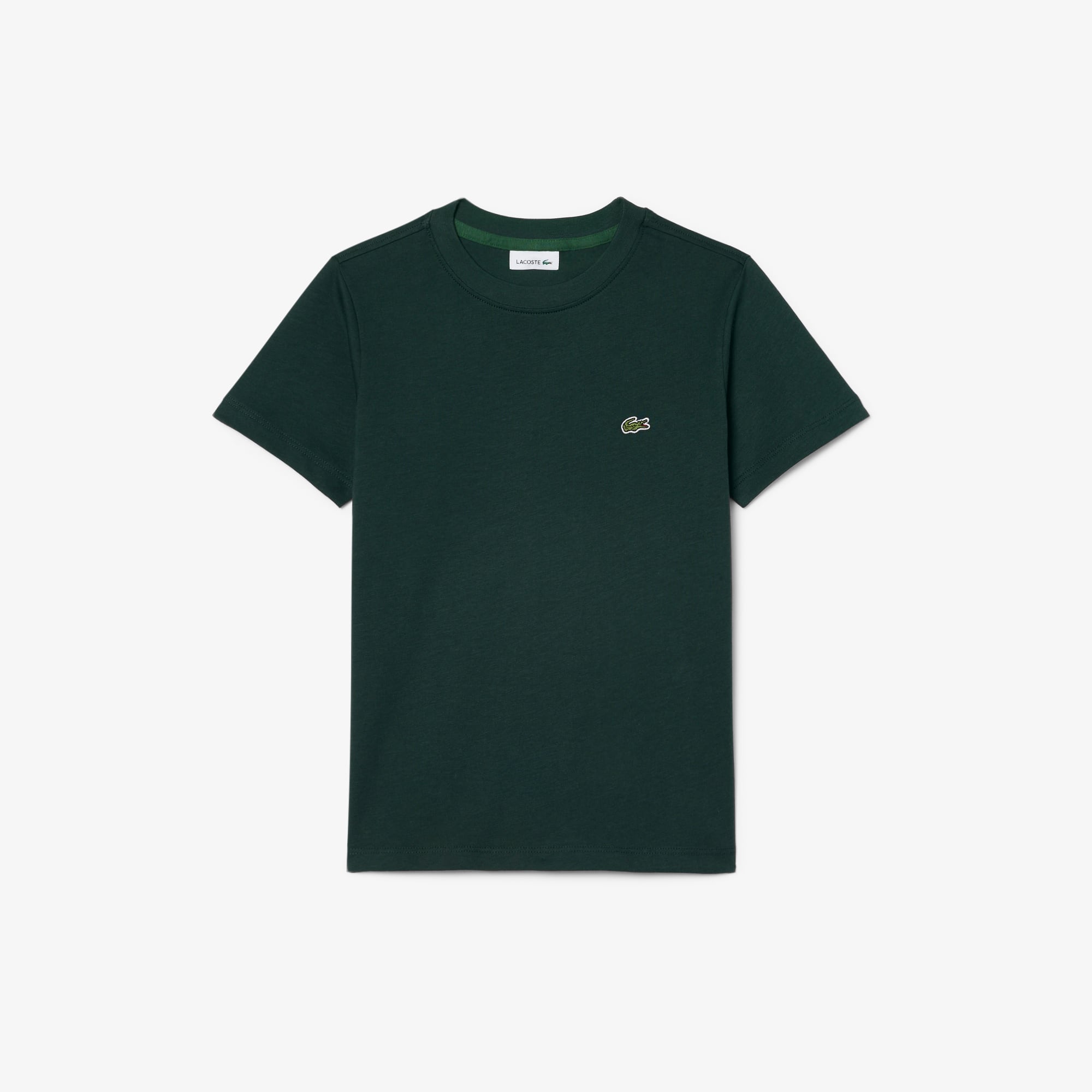 Lacoste Kids' Cotton T-shirt - 14 Years In Green