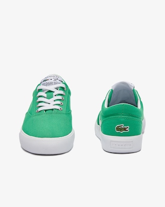 Sneakers Jump Serve Lacoste&nbsp;x Peanuts enfant en toile &agrave; lacets