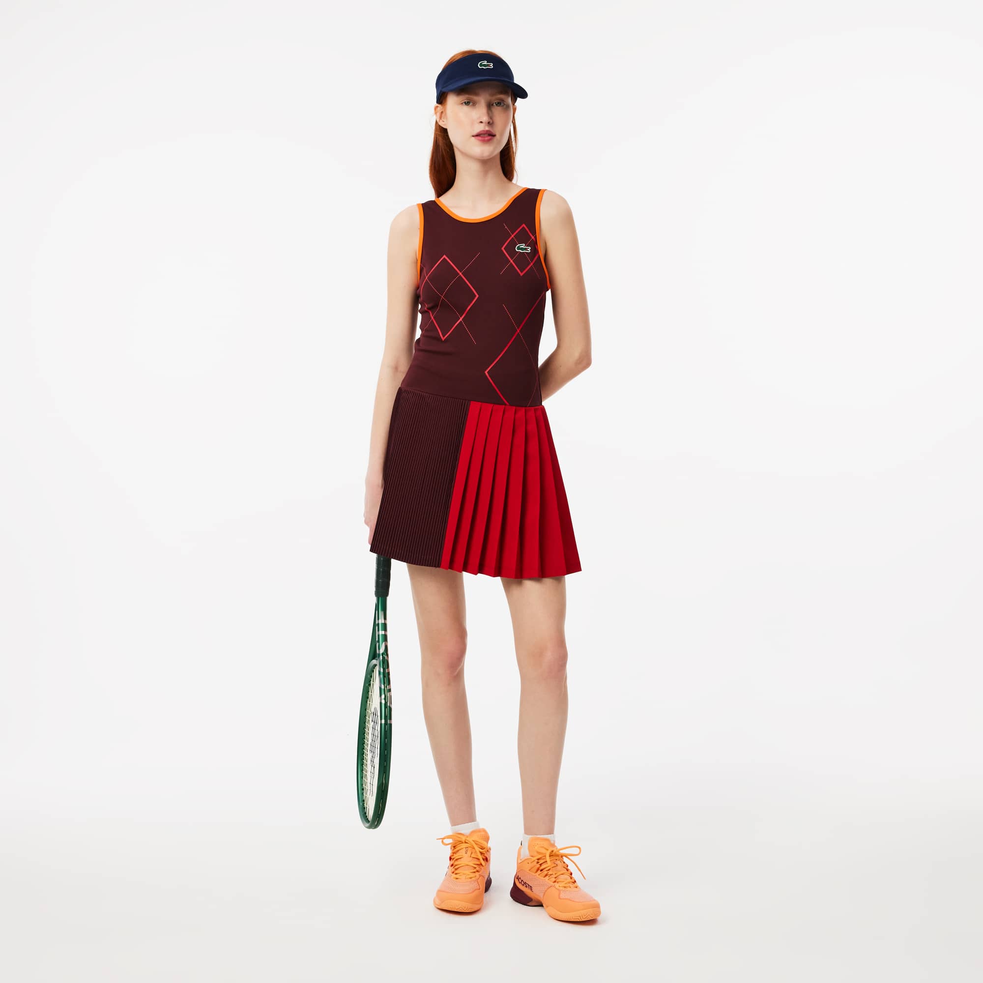 Women's Ultra Dry Tennis Dress with Removable Liner - Dresses - New In 2026  | Lacoste