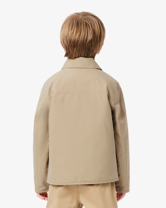 Boys' Water-Repellent Twill Harrington Jacket