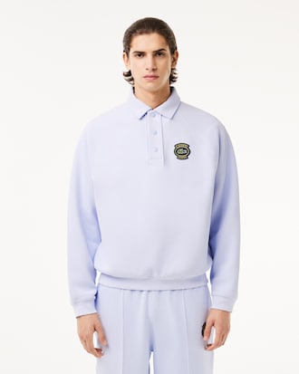 Men's Loose Fit Piqué Sweatshirt