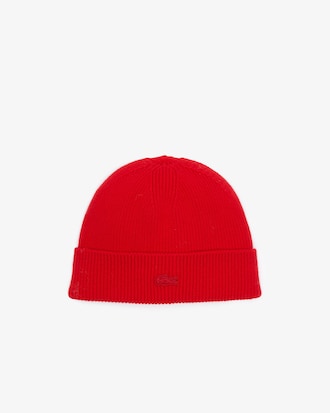 Men&rsquo;s Fisherman Style Ribbed Wool And Cashmere Beanie