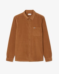 Men's Regular Fit Velour Shirt