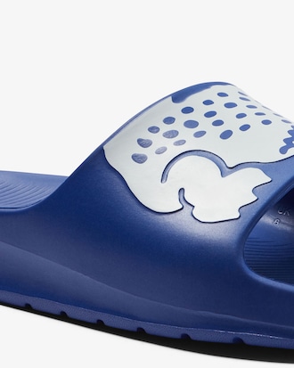 Claquettes Croco 2.0 homme Lacoste en synthétique, logo sur bride