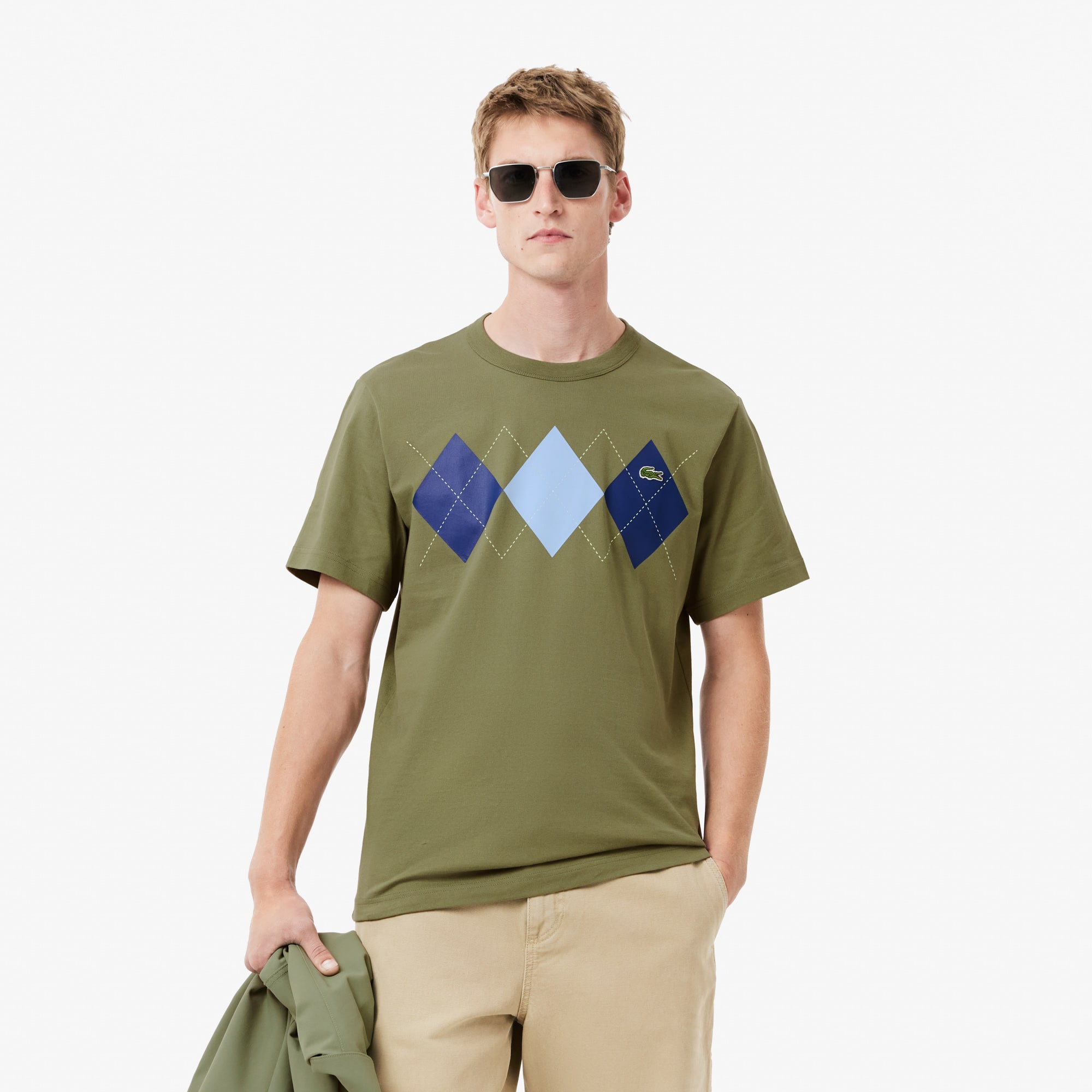 Lacoste｜ (Cotton T-shirt With Breast Pocket (TH2827-132 Cotton T-shirt with Breast Pocket - Men's t-shirts - New In