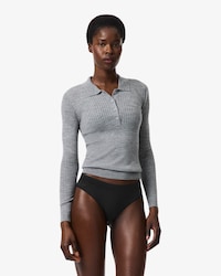 Culotte mesh ceinture sigl&eacute;e