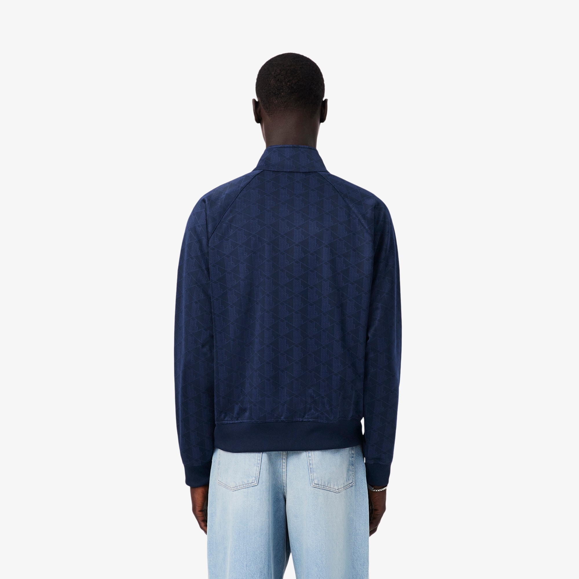 Monogram Jacquard Zipped Jacket