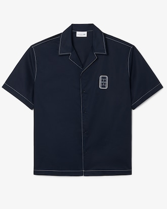 Relaxed Fit Short Sleeved Cotton Shirt
