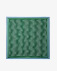Runway Print Silk Square