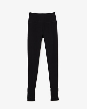 Legging femme compressible Lacoste avec sous-pieds