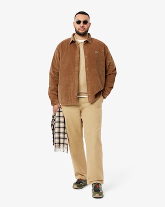 Sobrecamisa oversize de pana