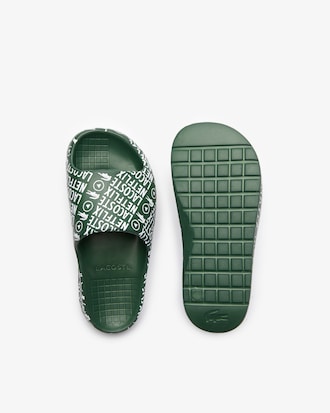 Women's Lacoste x Netflix Serve Slide Textile Slides