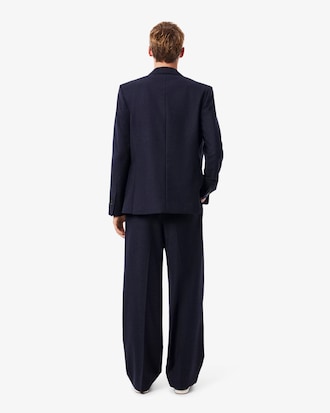 Men's Straight Fit Felted Wool Pants