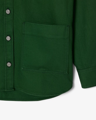 Women's Oversized Denim Overshirt