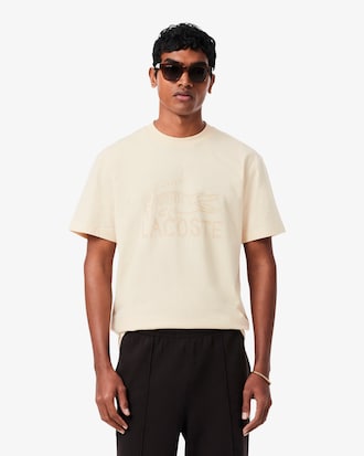 Playera De Algod&oacute;n Estampada