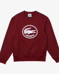 Unisex 3D Logo Organic Cotton Fleece Sweatshirt