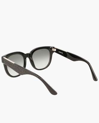 Lunettes de soleil Femme ovales Croco Skin en ac&eacute;tate