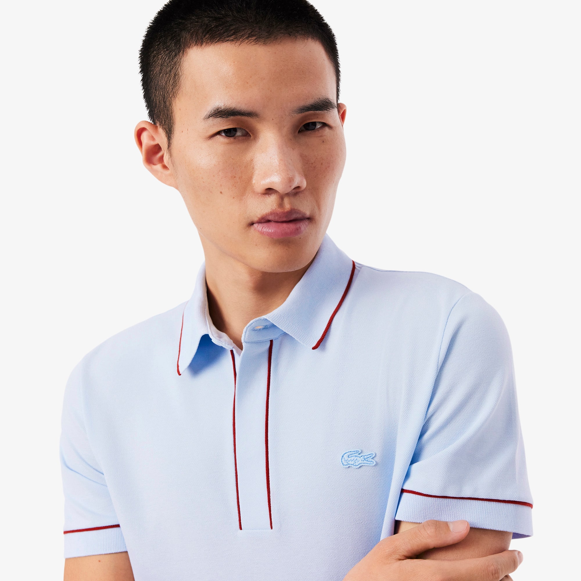 Men's Regular Fit Paris Stretch Piqué Polo - Polo Shirts - New In