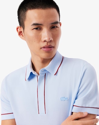 Men's Regular Fit Paris Stretch Piqu&eacute; Polo