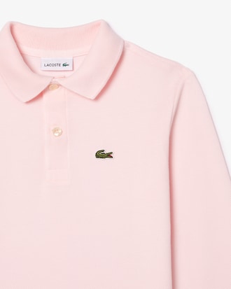 Polo de piqué de manga larga