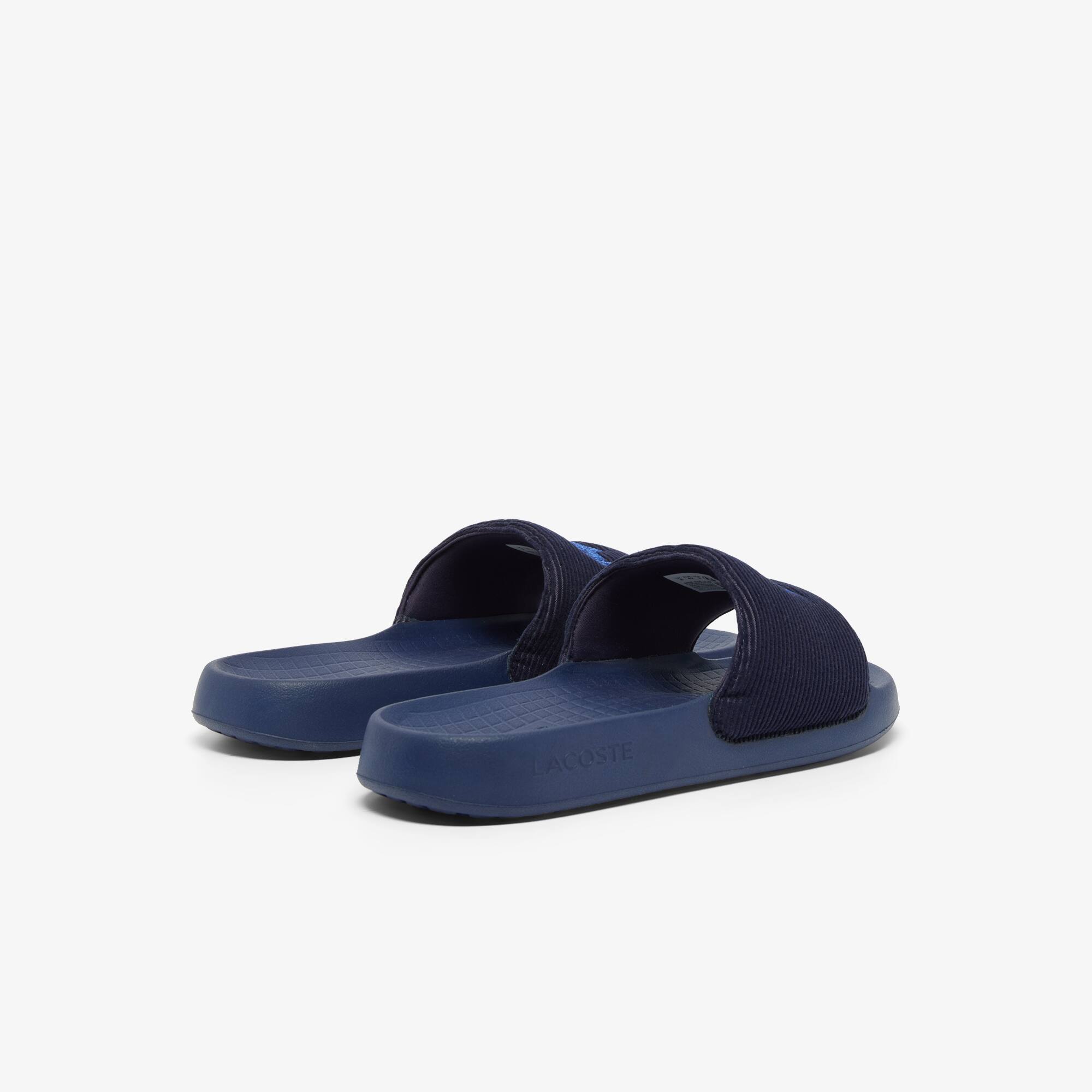 ★LACOSTE★ Men's Serve Slide Navy RZ9021M55G092 Men's Serve Slide 1.0 - Slides - New In 2025 | Lacoste