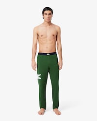 Men's Printed Fleece Loungewear Pants