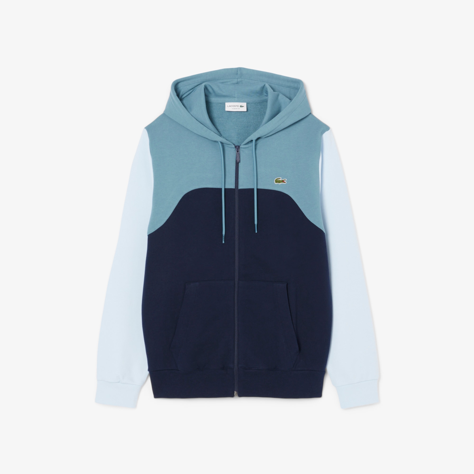 Men's Zip-Up Colorblock Hoodie - Sweaters & Sweatshirts - New In 2026 ...