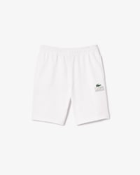 Unisex Signature Print Fleece Shorts