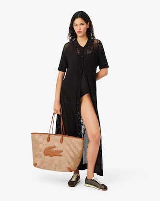 Summer Pack Raffia Tote