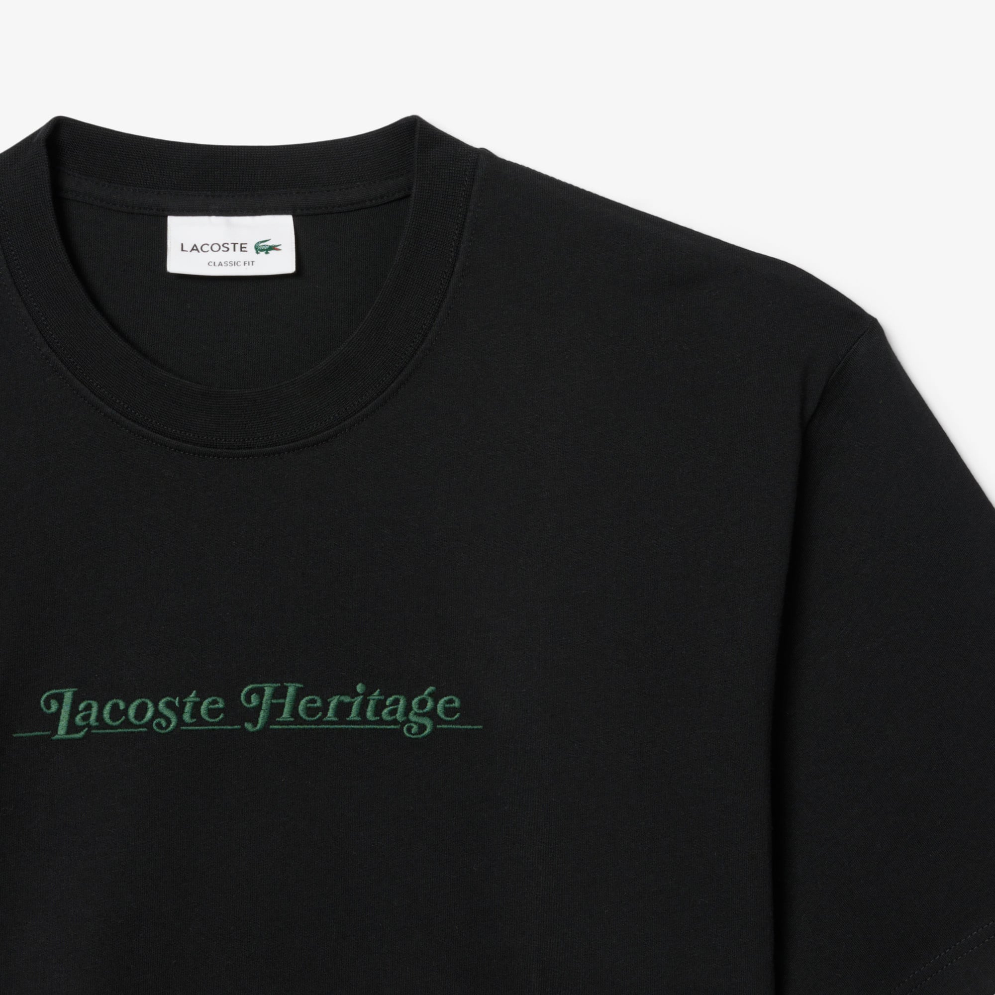 Men's Embroidered Cotton T-Shirt - T-shirts - New In 2026 | Lacoste