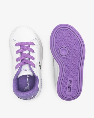 Sneakers Lacoste Graduate con tac&oacute;n abierto sint&eacute;tico para beb&eacute;