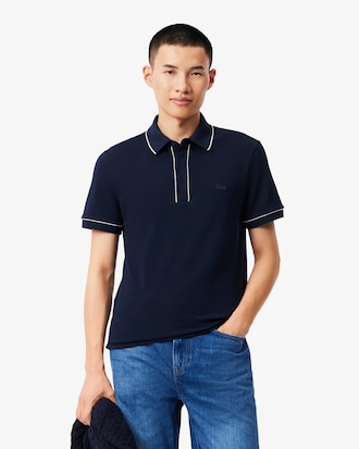 Polo De Piqu&eacute; Stretch Paris Con Corte Regular Para Hombre