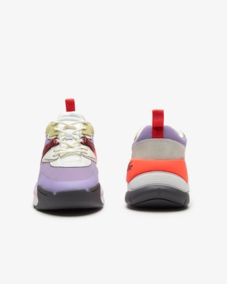 Sneakers LW2 Xtra femme Lacoste en cuir color-blok