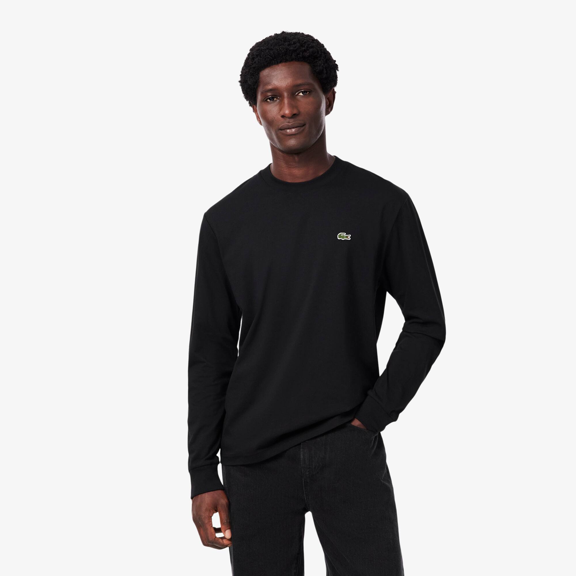Men's Long Sleeve Cotton T-Shirt