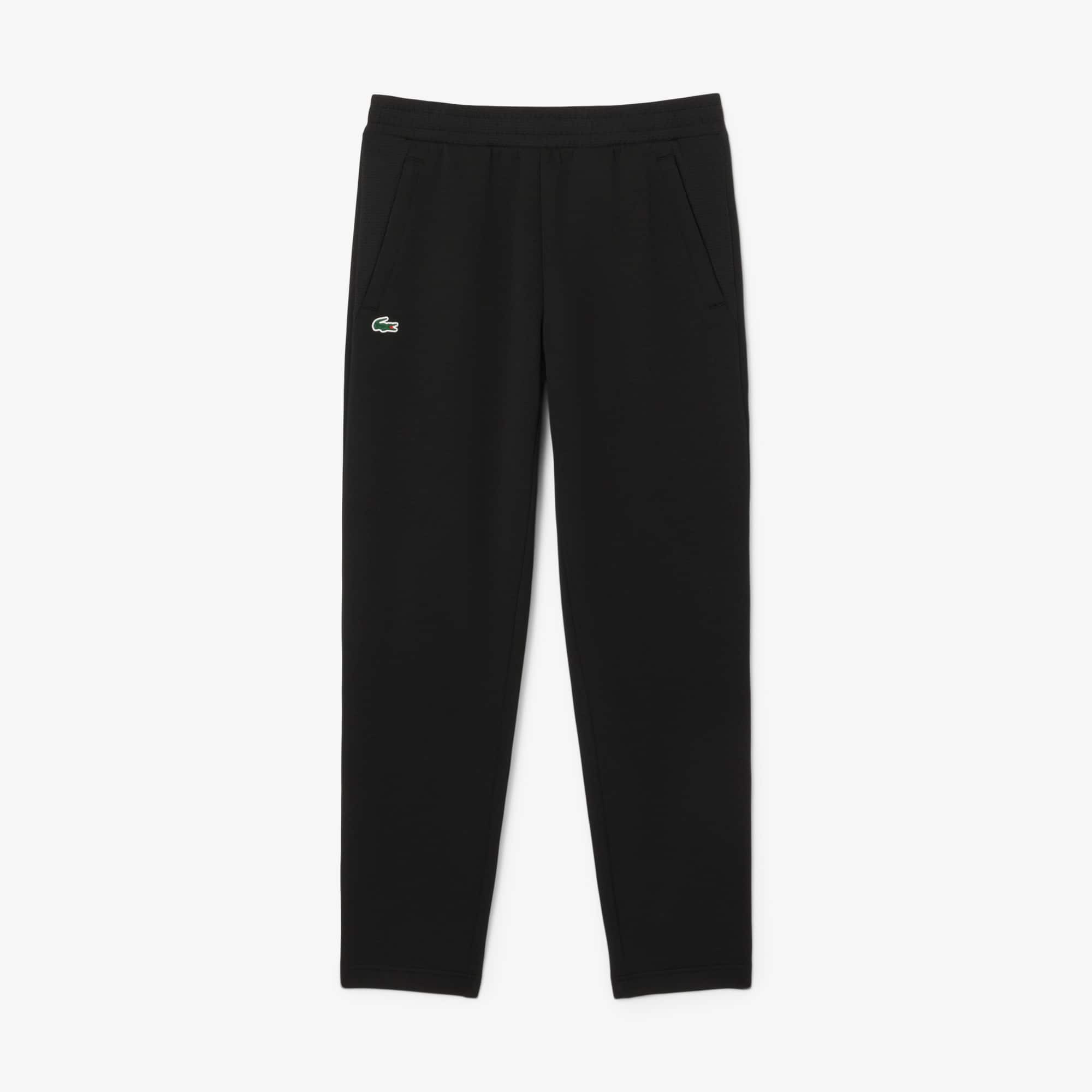 メンズウェア CLUBHAUS x Lacoste Crew Sweat Black M Men's Lightweight Sweatpants - Pants & Sweatpants - New In 2025