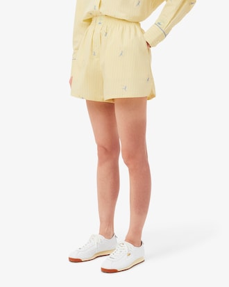 Cotton Poplin Boxer Shorts   