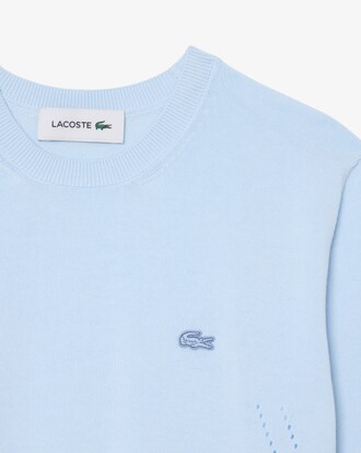 3D Knit Crew Neck Sweater