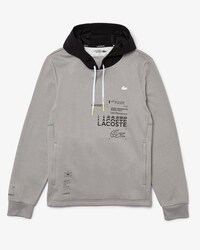 Men's Lacoste SPORT Nylon Contrast Hood Pullover Jacket