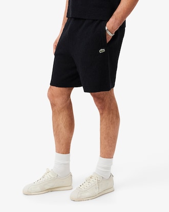 Boucl&eacute; Knit Shorts