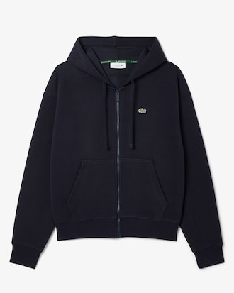 Women's Zip-Up Piqué Hoodie