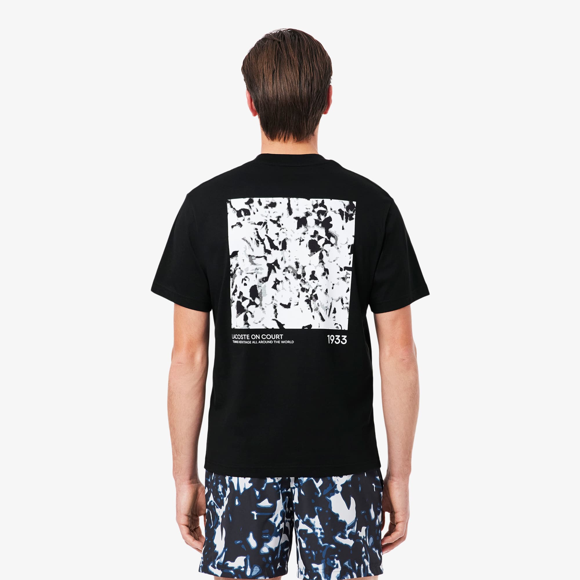 Men's Print Motif Jersey T-Shirt - T-shirts - New In 2026 | Lacoste